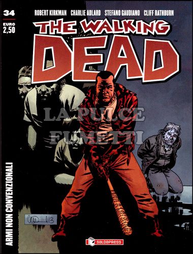 WALKING DEAD EDICOLA #    34: ARMI NON CONVENZIONALI - COVER B - MAZZA